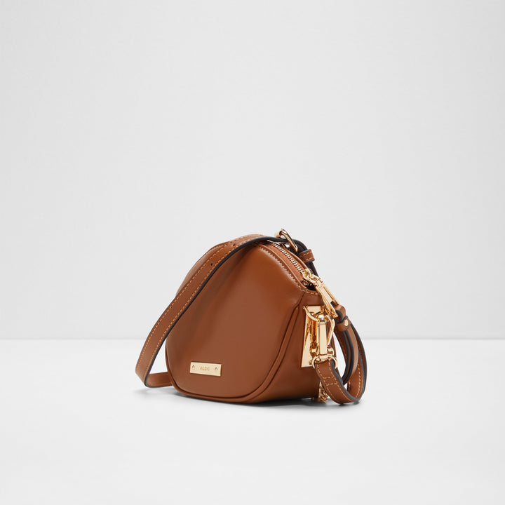 Mala de tiracolo em cognac - ABINGER