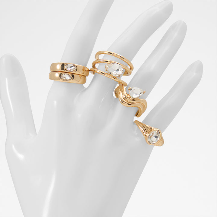 Anéis em dourado - ABYWETH