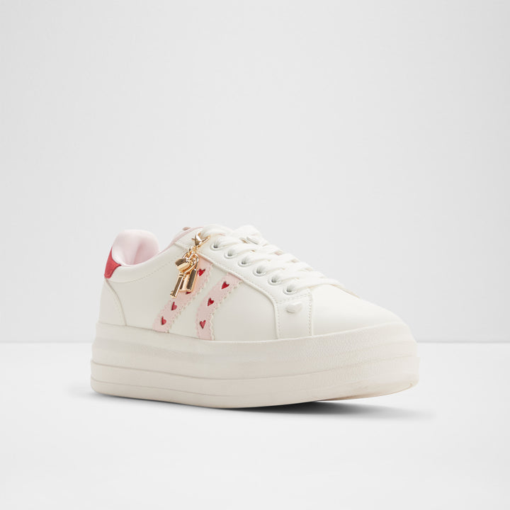 Sapatilhas rasas em branco - ADORES