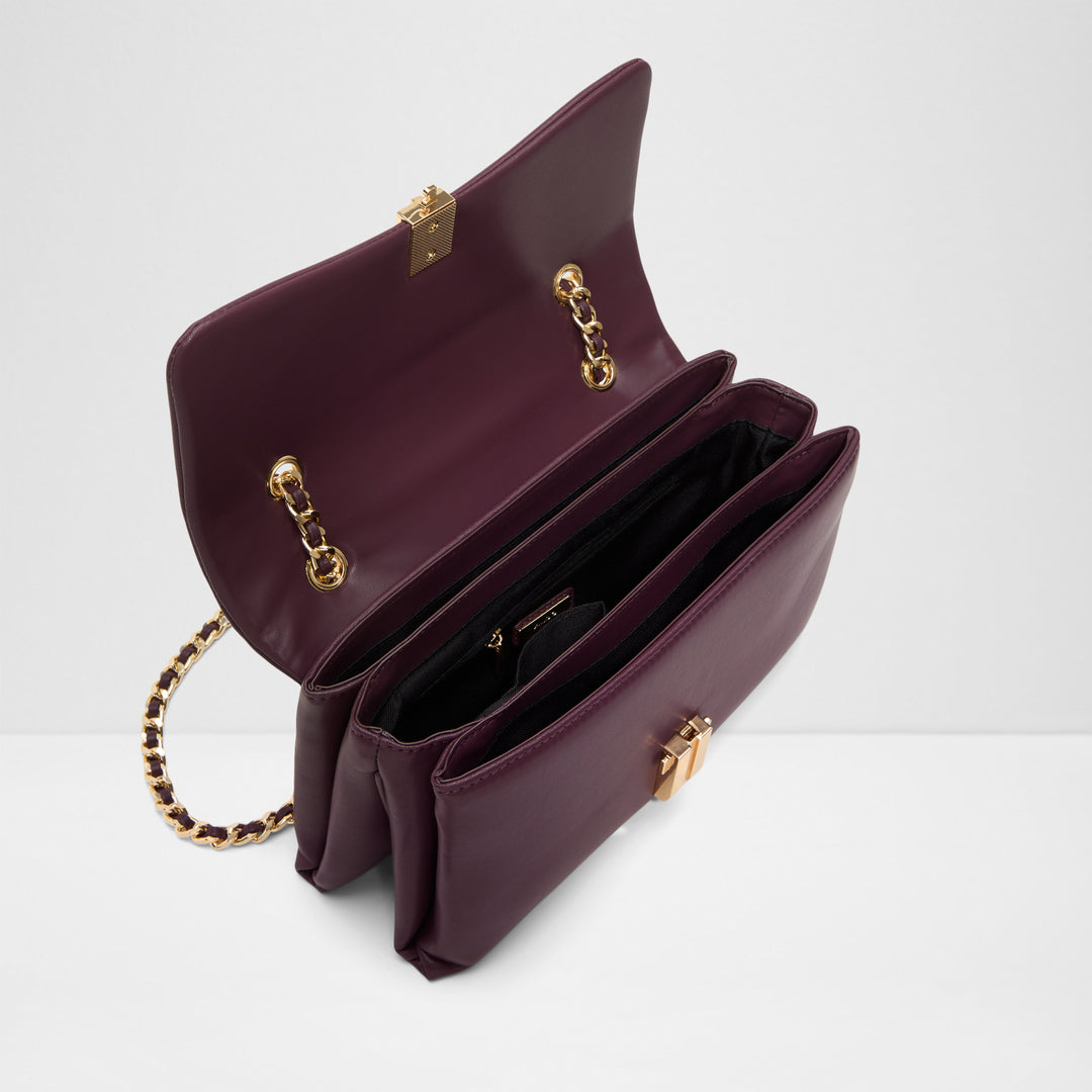 Mala de tiracolo em bordô - ALICIE