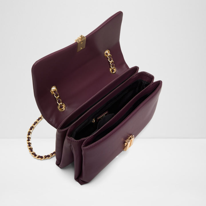 Mala de tiracolo em bordô - ALICIE