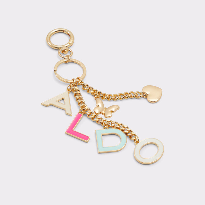 Porta-chaves em dourado - ANATOLY
