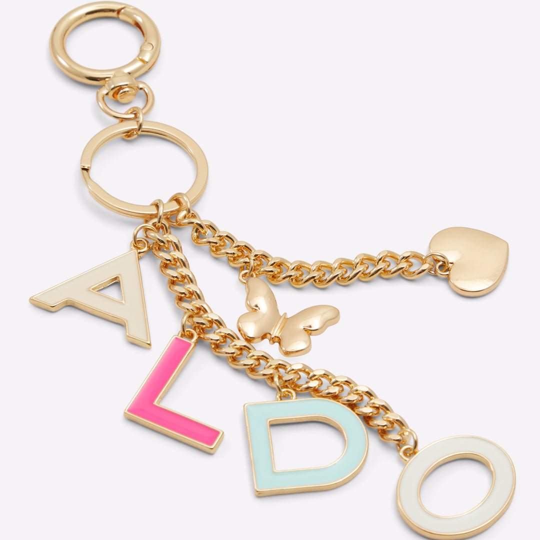 Porta-chaves em dourado - ANATOLY