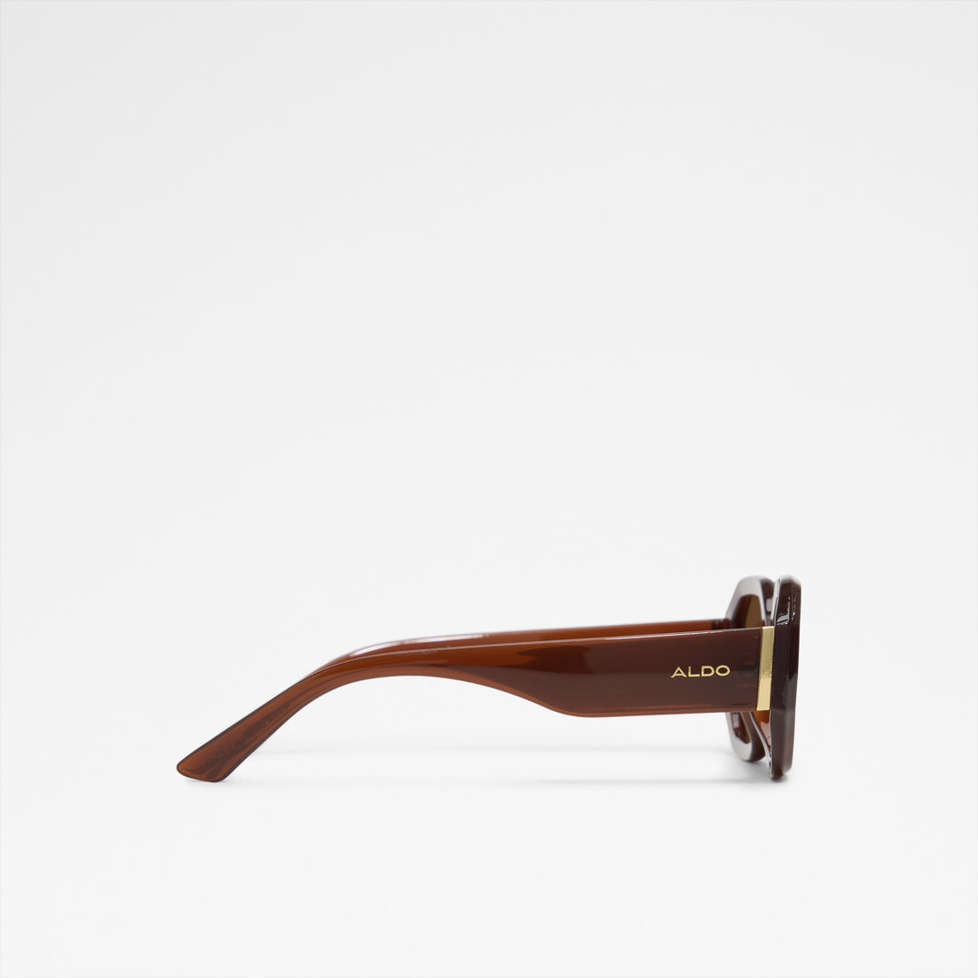 Óculos de Sol Mulher ALDO Castanhos Geométricos com Lentes Degradê