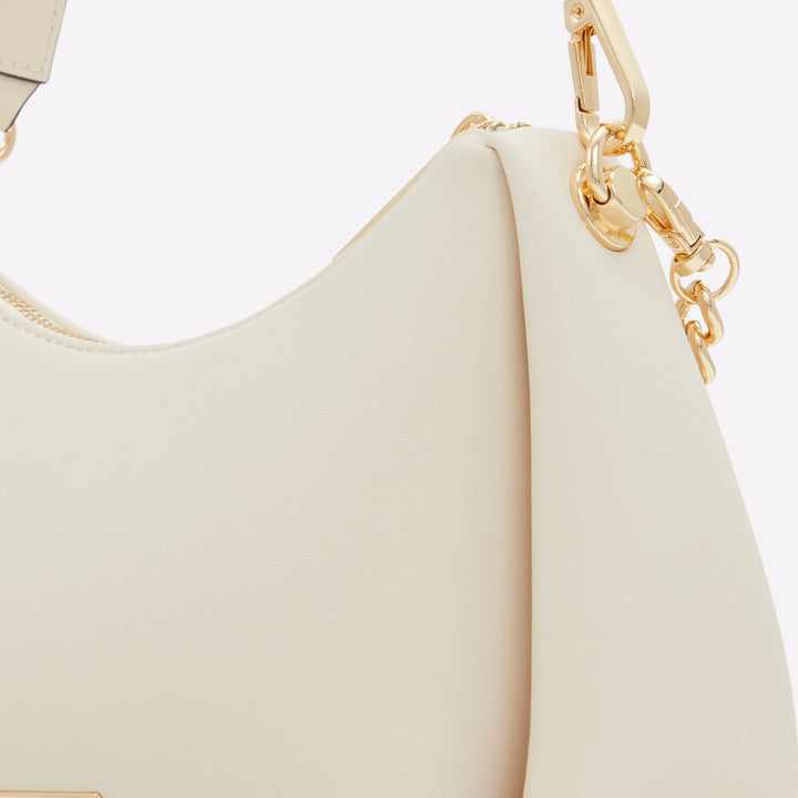 Mala de ombro em branco cru - ANNALERIA