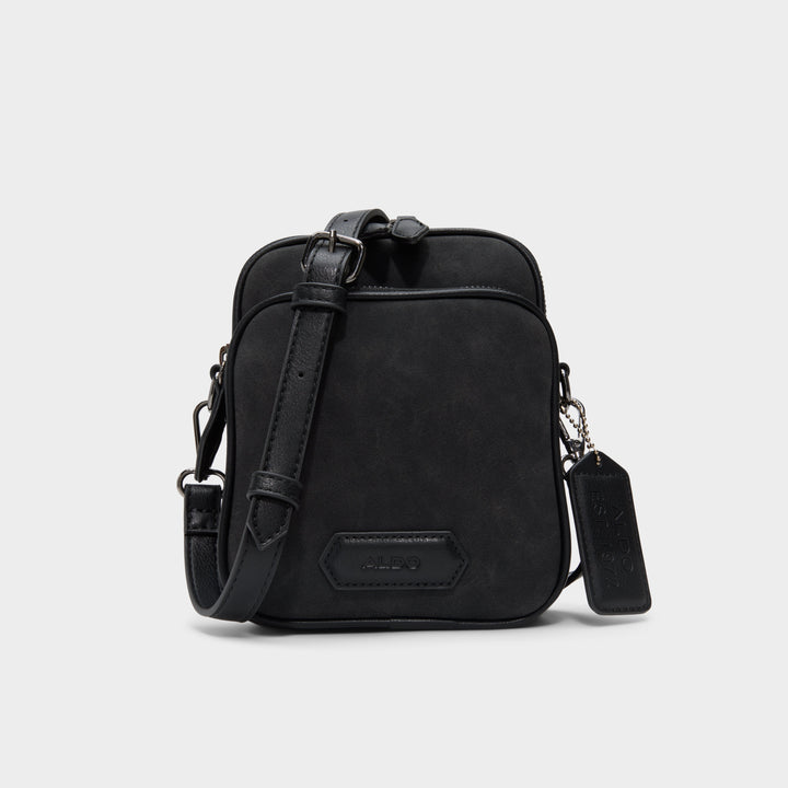 Mala de tiracolo em preto - ARCANGIOLI