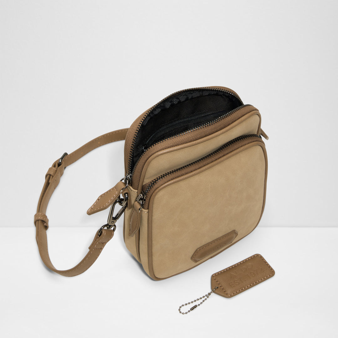 Mala de tiracolo em bege - ARCANGIOLI