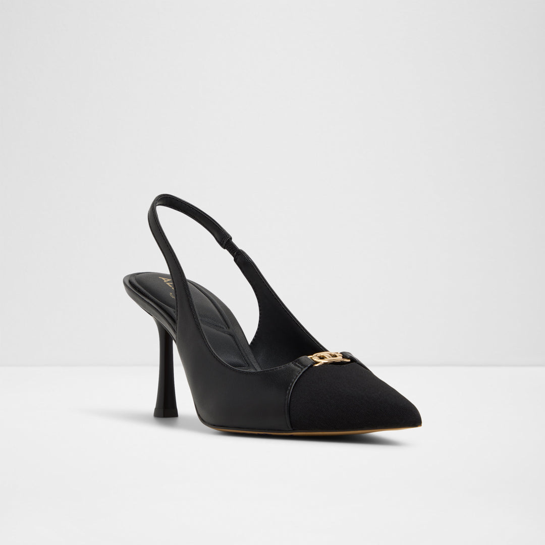 Sapatos em preto, salto fino - AUGUSTAS