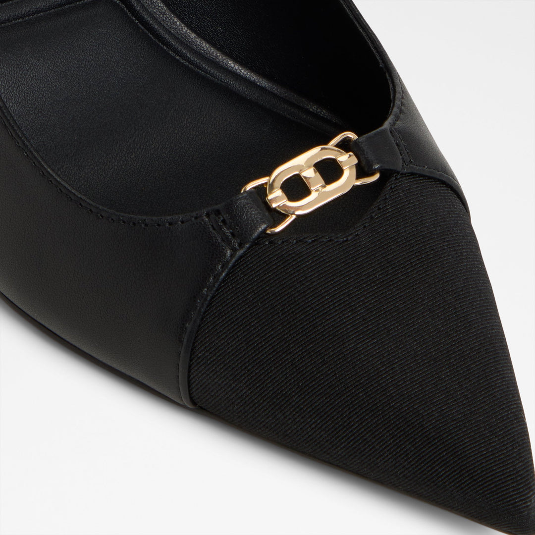 Sapatos em preto, salto fino - AUGUSTAS