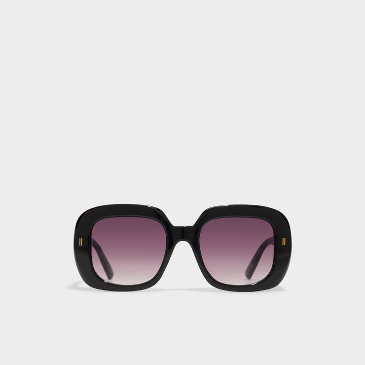 Óculos de Sol Mulher ALDO Pretos Oversized com Lentes Degradé