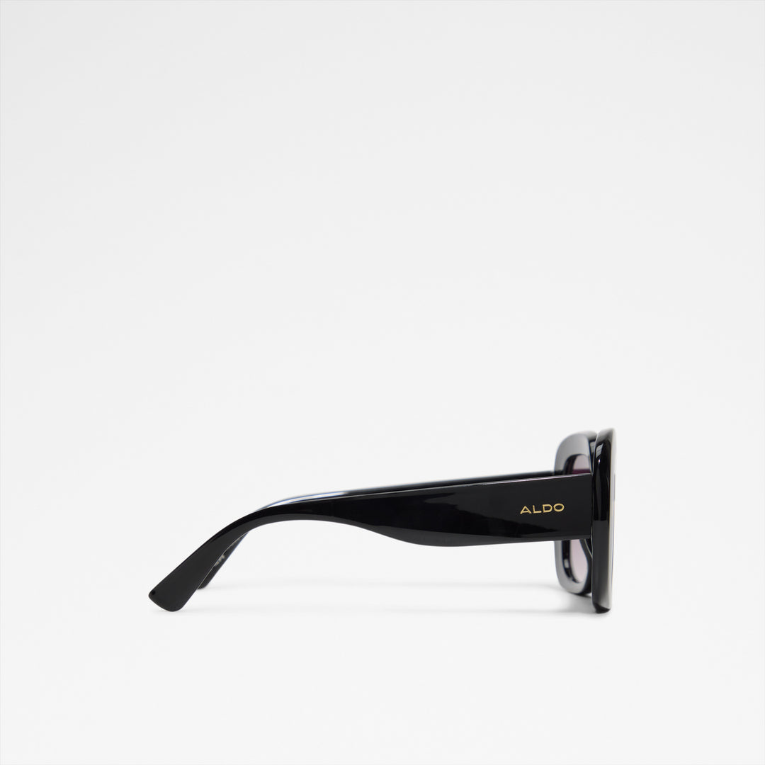 Óculos de Sol Mulher ALDO Pretos Oversized com Lentes Degradé