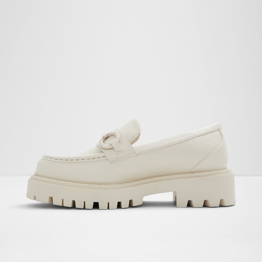 Mocassins rasos em branco cru - BABERIEL