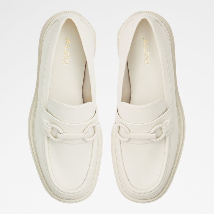 Mocassins rasos em branco cru - BABERIEL