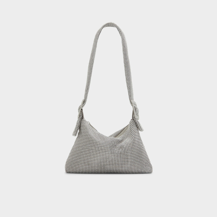 Mala de ombro em prateado - BANALIA