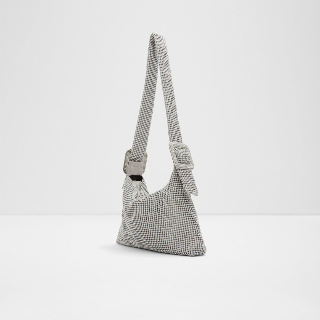 Mala de ombro em prateado - BANALIA