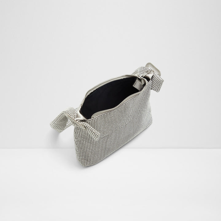 Mala de ombro em prateado - BANALIA