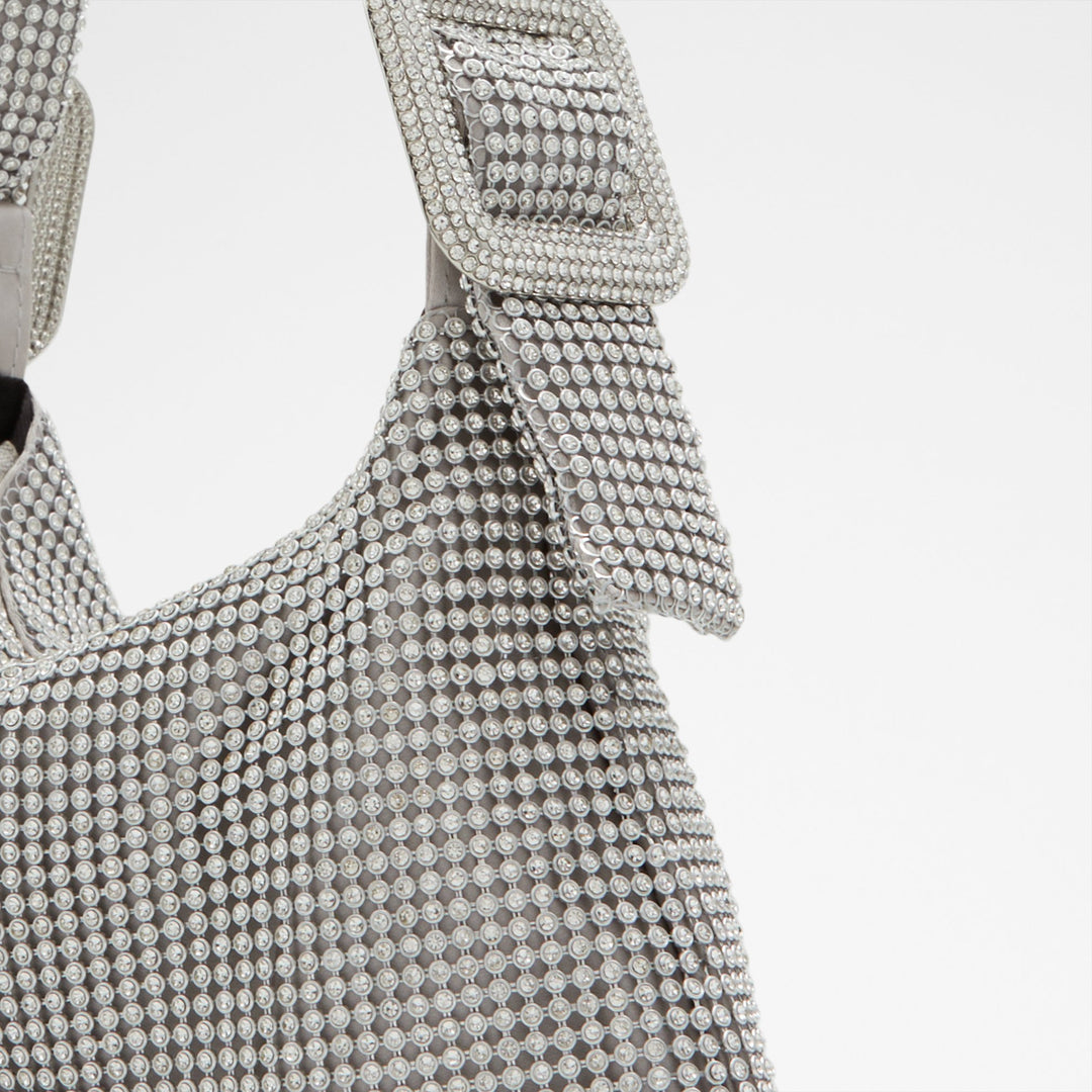 Mala de ombro em prateado - BANALIA