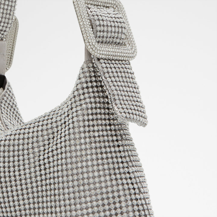 Mala de ombro em prateado - BANALIA