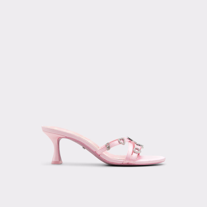 Mules em rosa, salto fino - BARBIEMULE