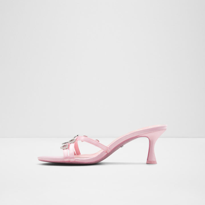 Mules em rosa, salto fino - BARBIEMULE