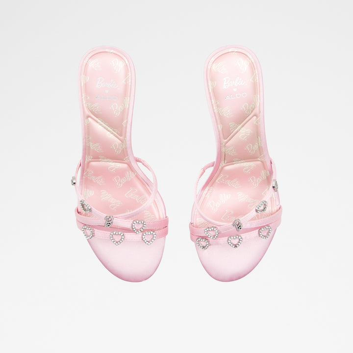 Mules em rosa, salto fino - BARBIEMULE