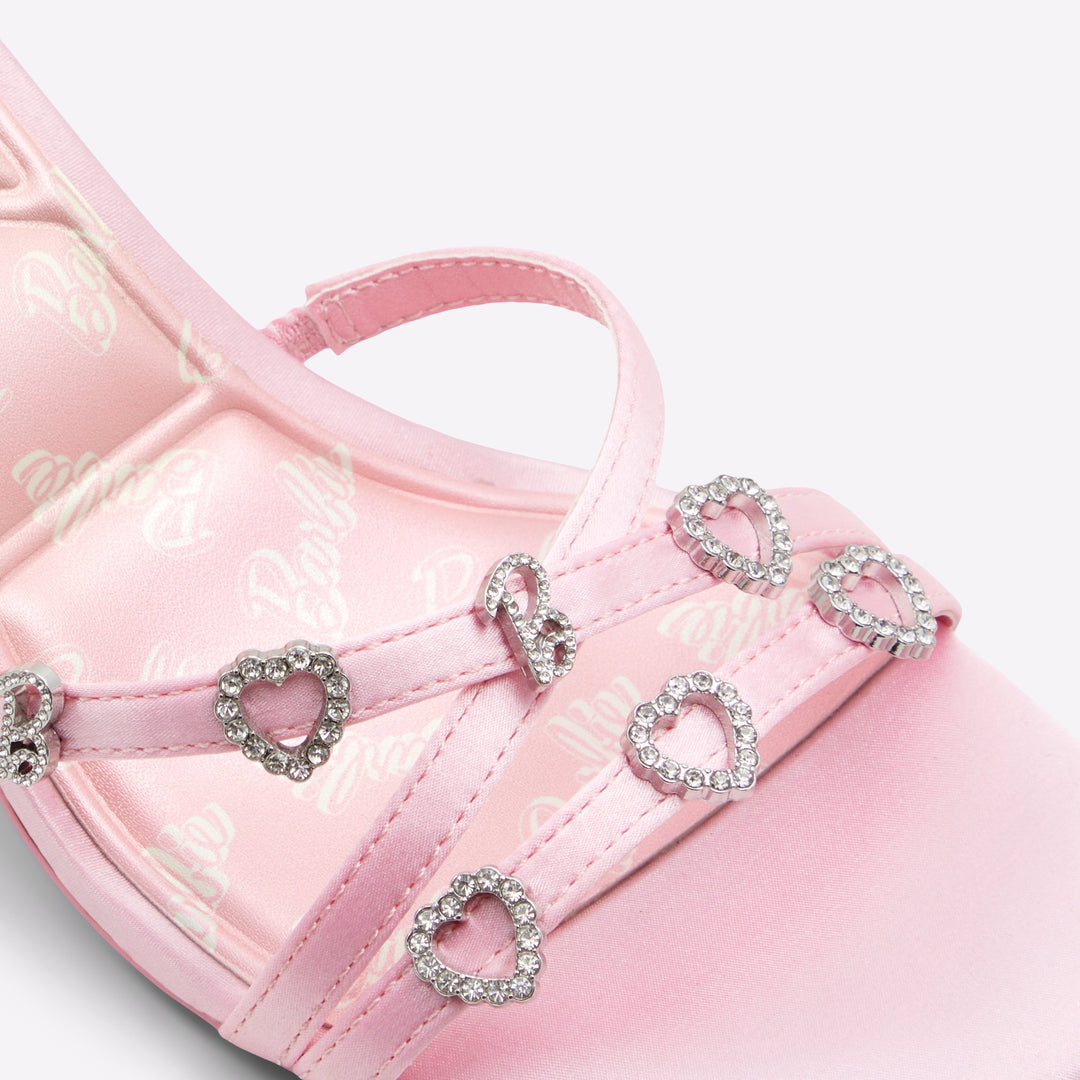 Mules em rosa, salto fino - BARBIEMULE