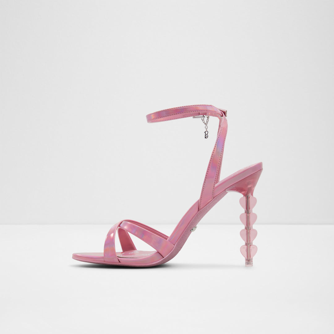 Sandálias em rosa, salto fino - BARBIESANDAL
