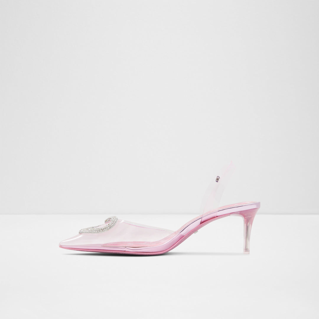 Sapatos em rosa, salto fino - BARBIESLINGB