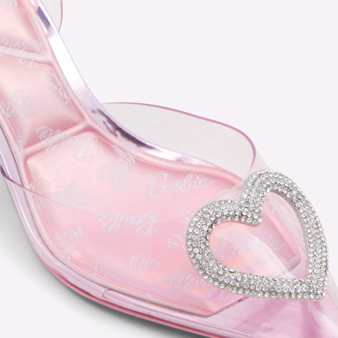 Sapatos em rosa, salto fino - BARBIESLINGB