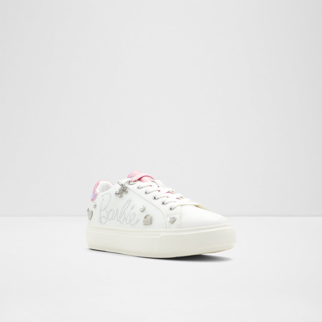 Sapatilhas rasas em branco - BARBIESNEAKR
