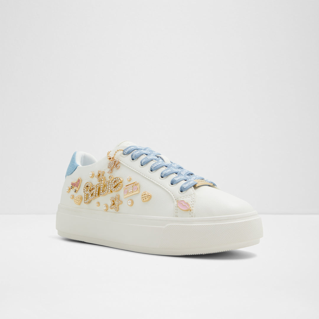 Sapatilhas rasas em branco - BARBIESTEP