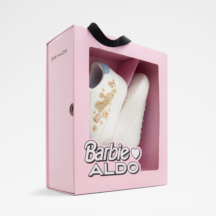 Sapatilhas rasas em branco - BARBIESTEP