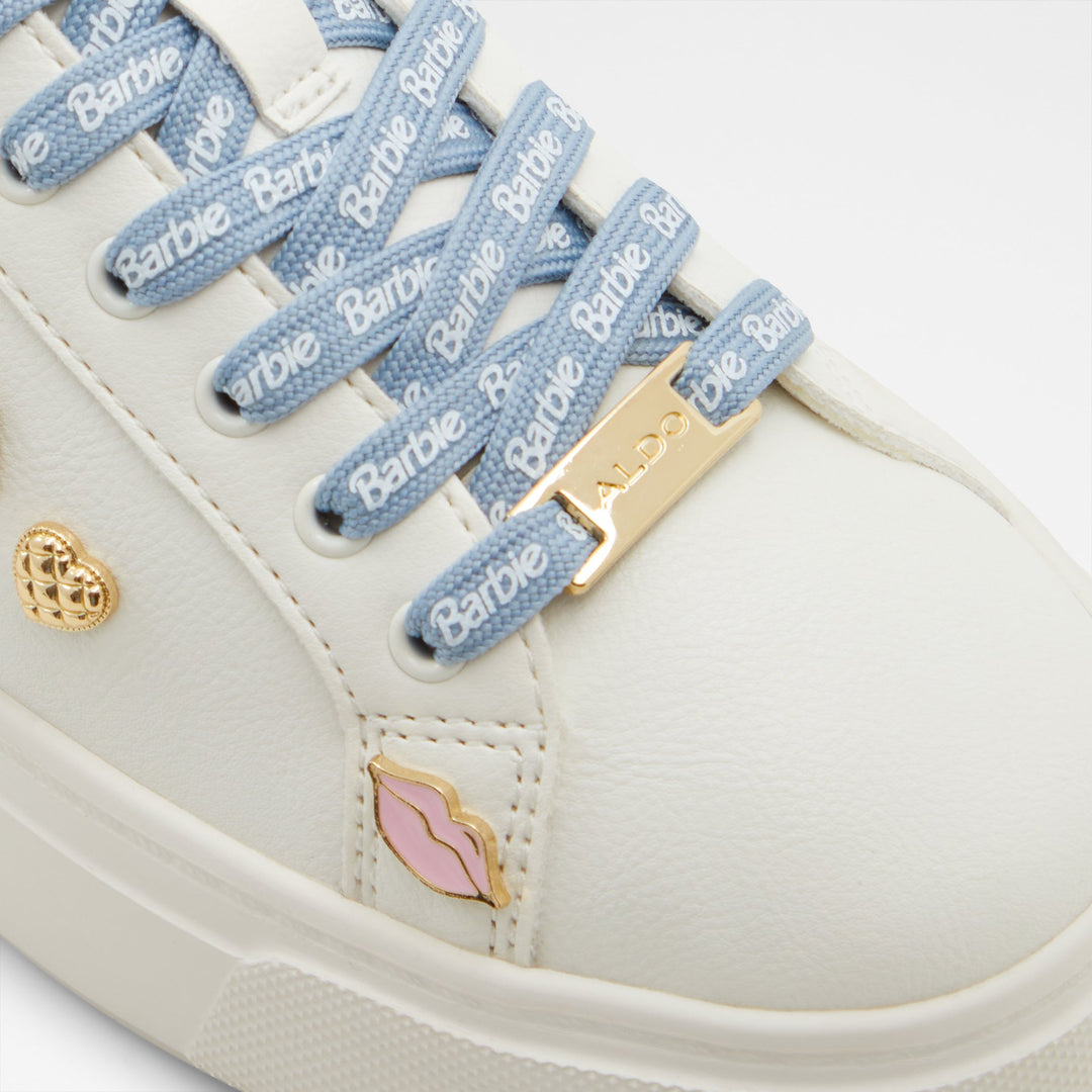 Sapatilhas rasas em branco - BARBIESTEP