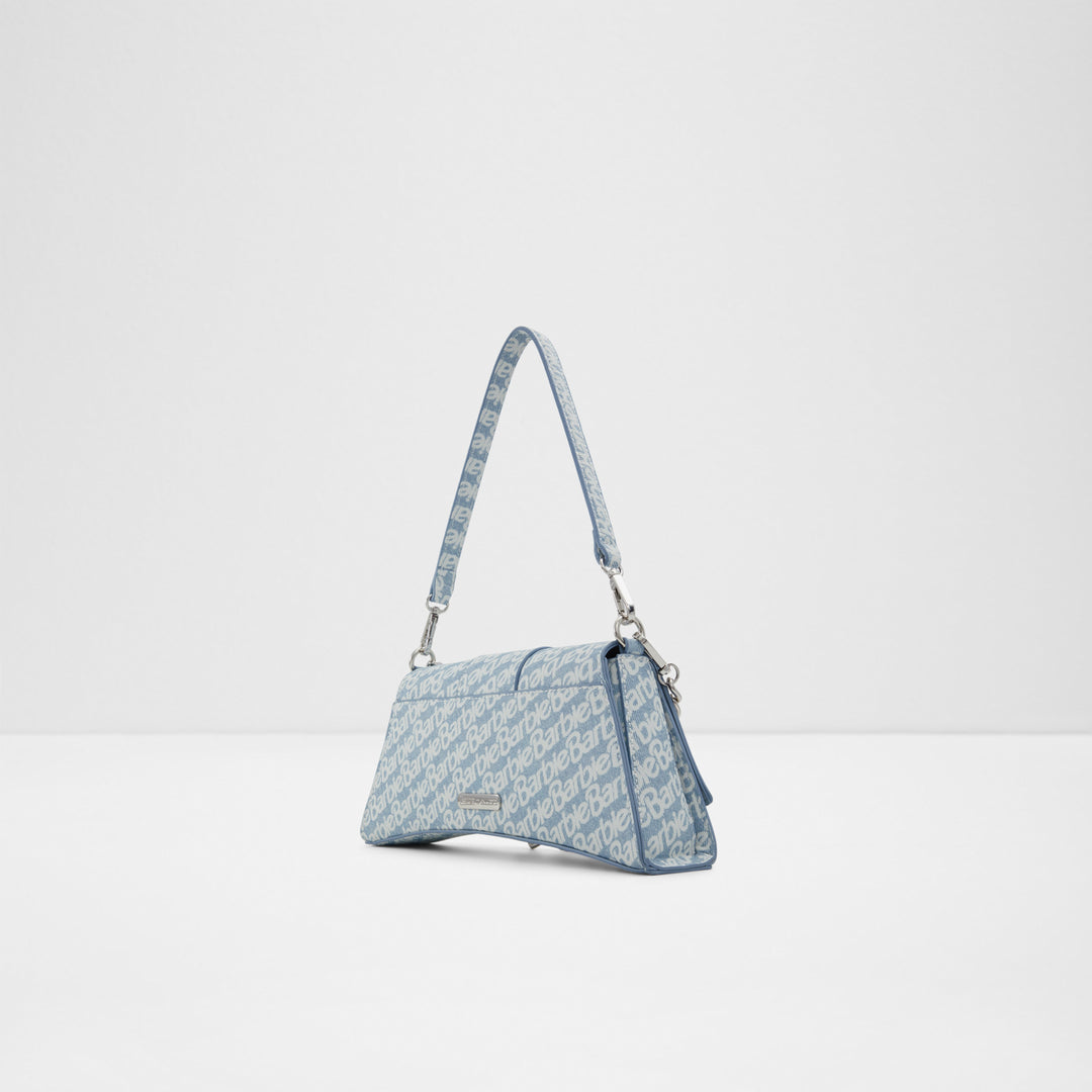 Mala de ombro em azul denim - BARBIEVOGUE