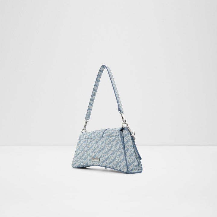Mala de ombro em azul denim - BARBIEVOGUE
