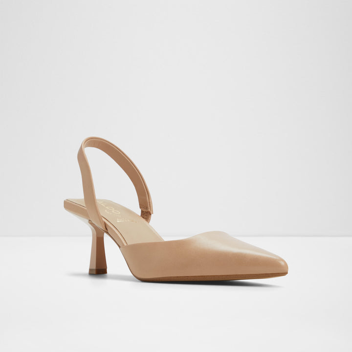 Sapatos em bege, salto em funil - BASANTI