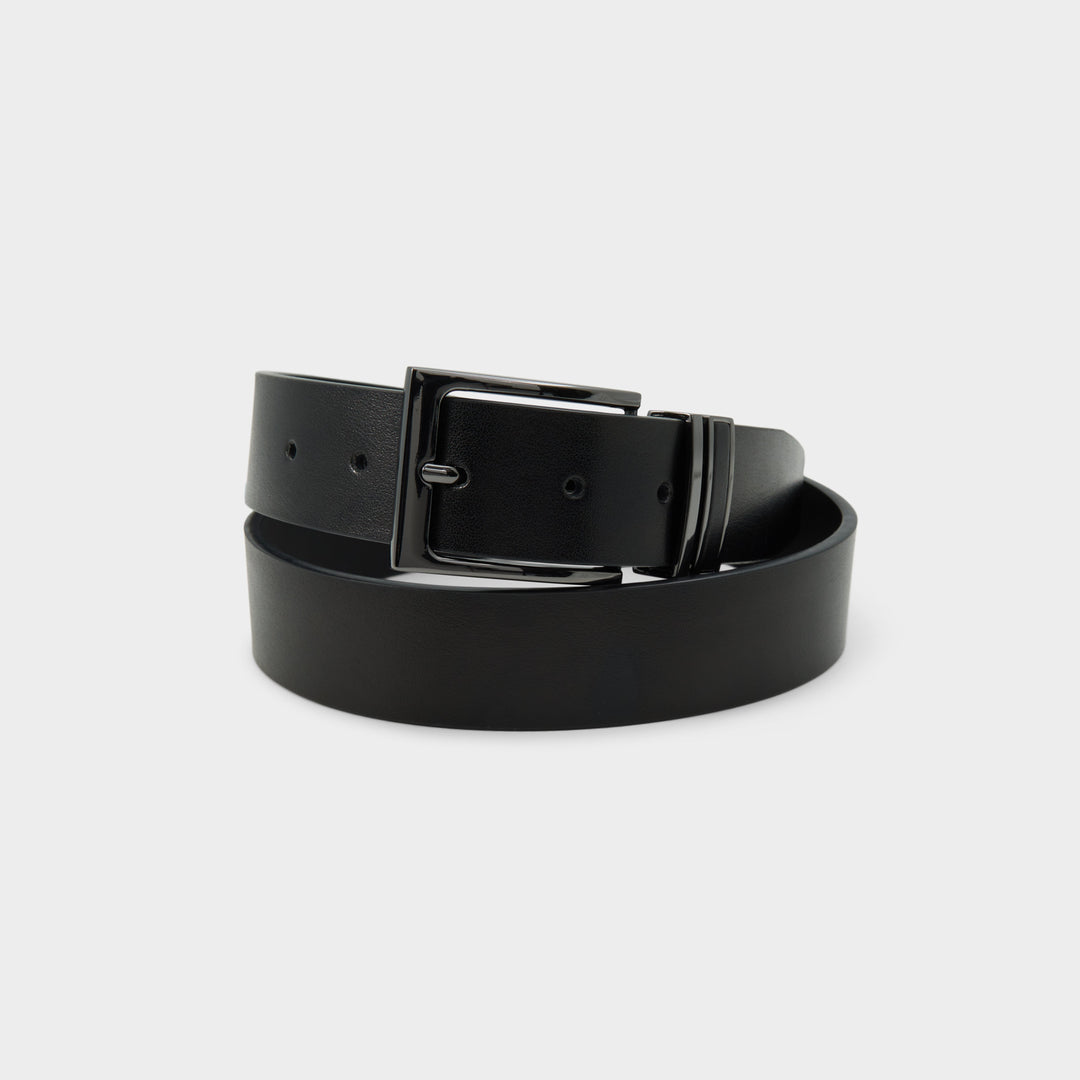 Cinto em pele preto - BEIDLEMANN