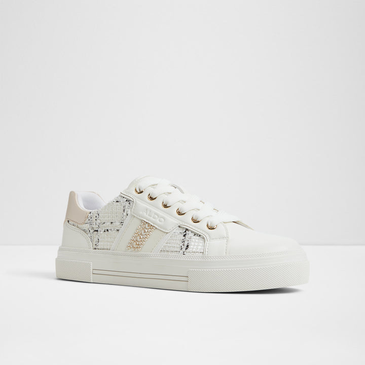 Sapatilhas rasas em branco cru - BERENTERIEL