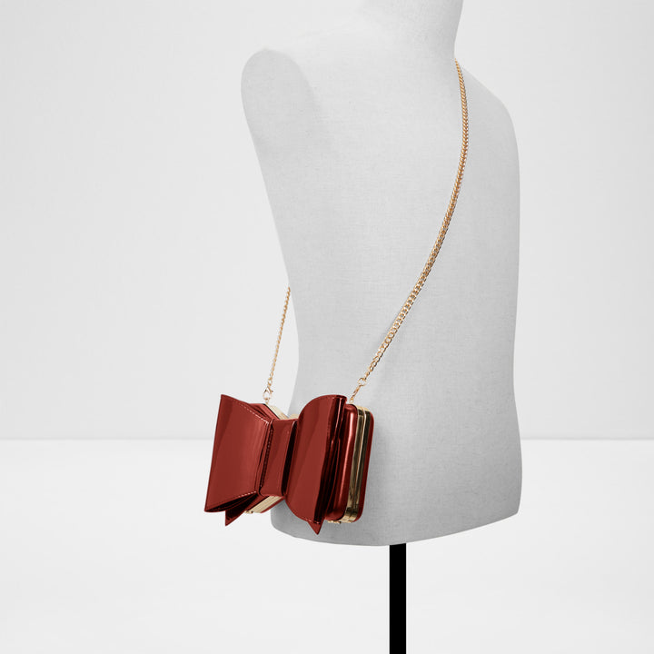 Mala de mão em verniz vermelho - BOWBAGX_SE