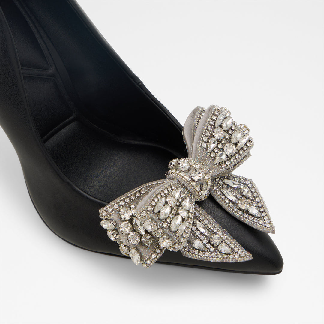 Clipe para sapatos em prateado - BOWSTEP