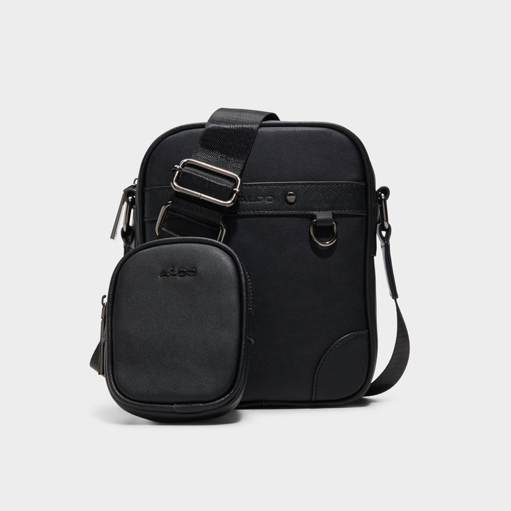 Mala de tiracolo em preto - CAIRNIELOAN