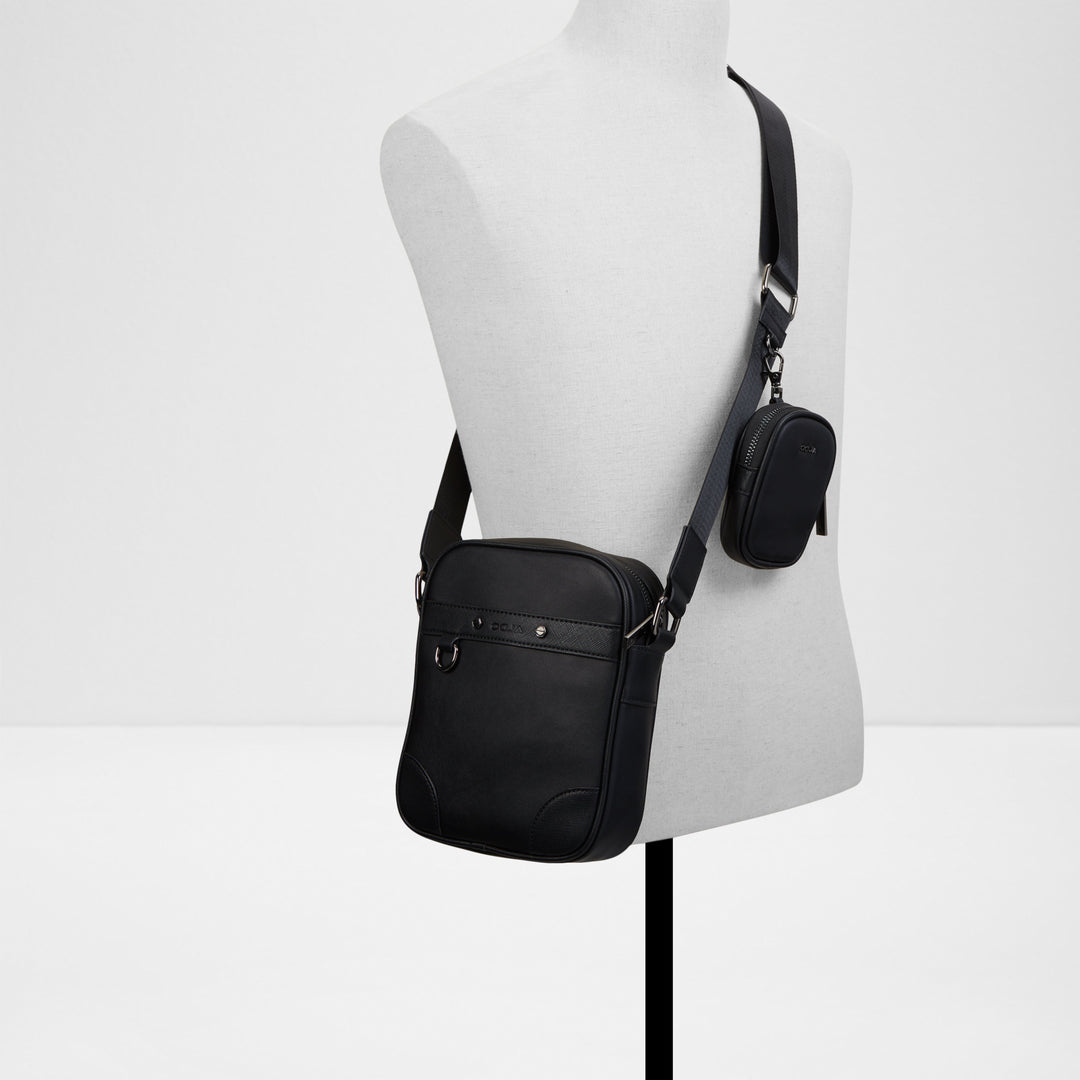 Mala de tiracolo em preto - CAIRNIELOAN