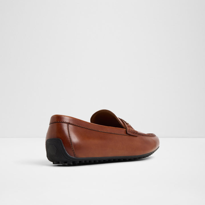 Mocassins em pele cognac - CAMILO-IN