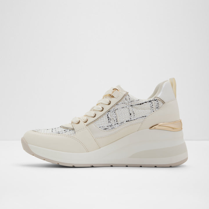 Sapatilhas de cunha em branco cru - CAROTERIEL