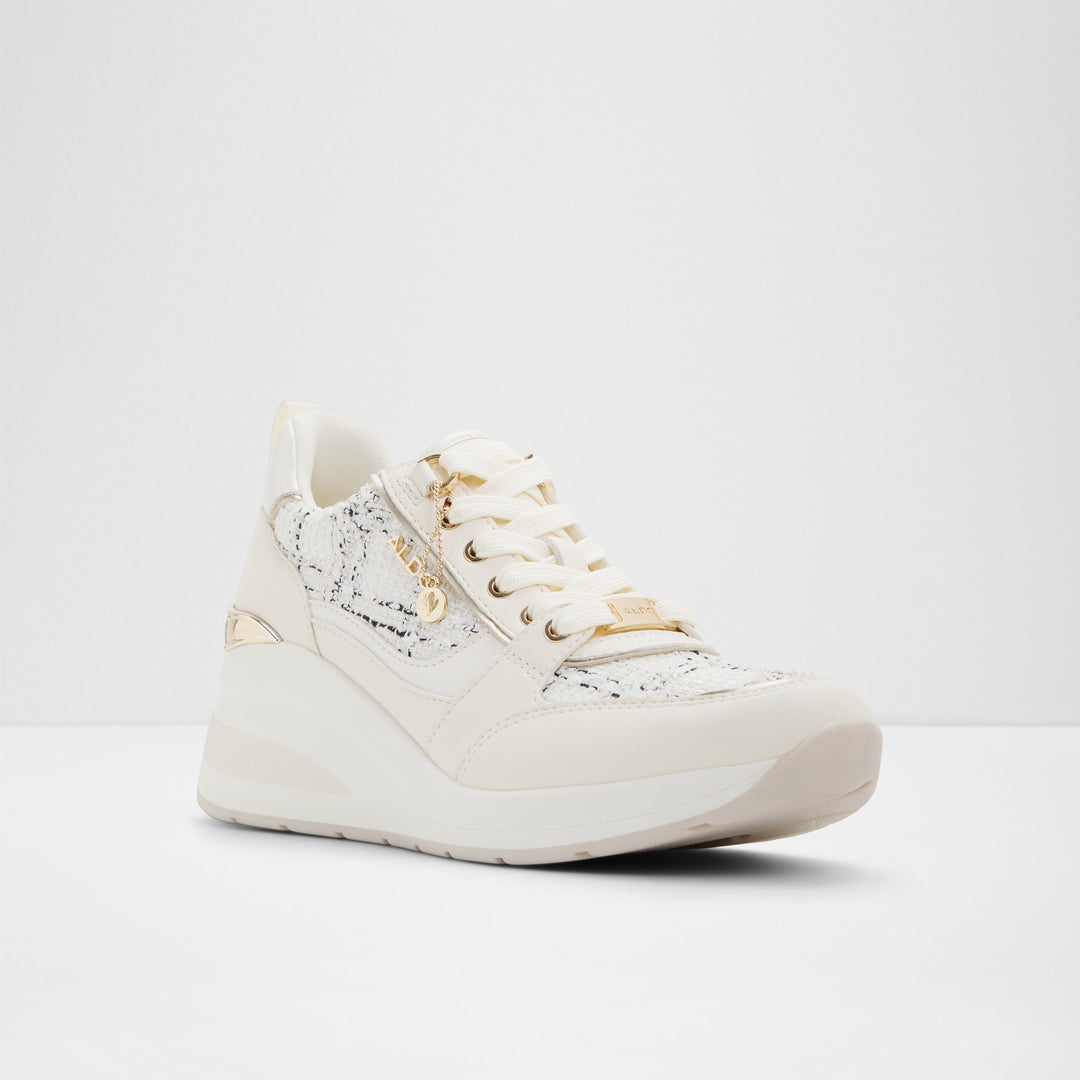 Sapatilhas de cunha em branco cru - CAROTERIEL