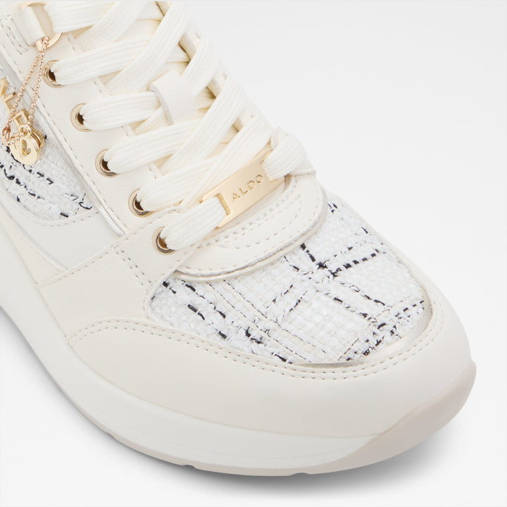 Sapatilhas de cunha em branco cru - CAROTERIEL