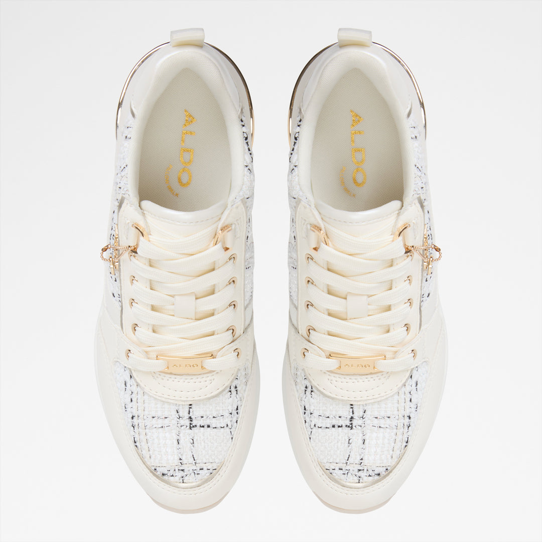 Sapatilhas de cunha em branco cru - CAROTERIEL