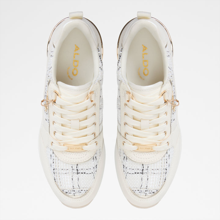 Sapatilhas de cunha em branco cru - CAROTERIEL