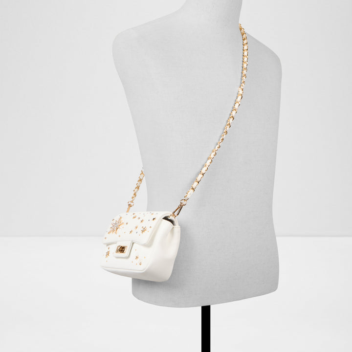 Mala de tiracolo em branco - CELESTIALBAG