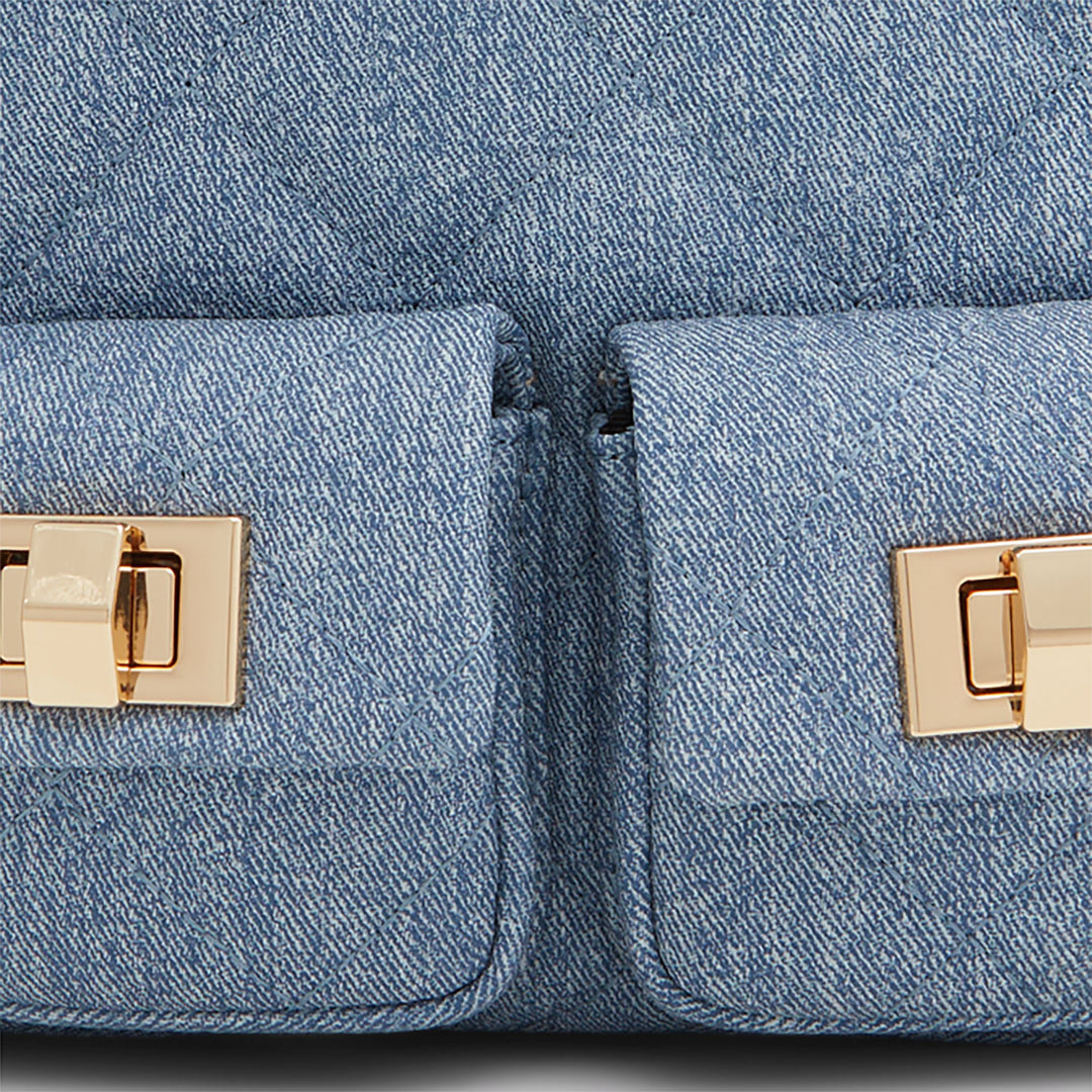 Mochila em azul denim - CERENA
